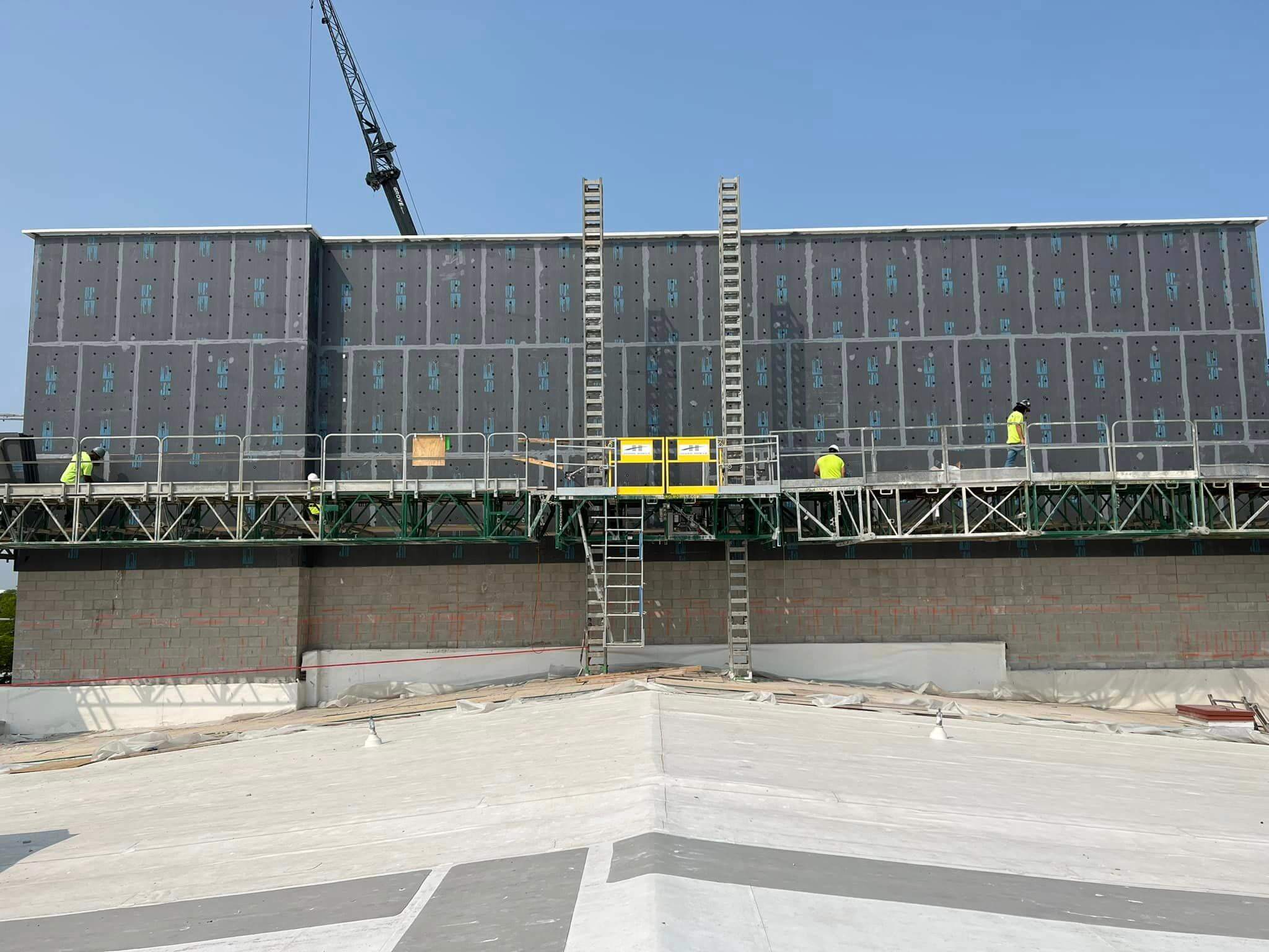 Image of new external repairs