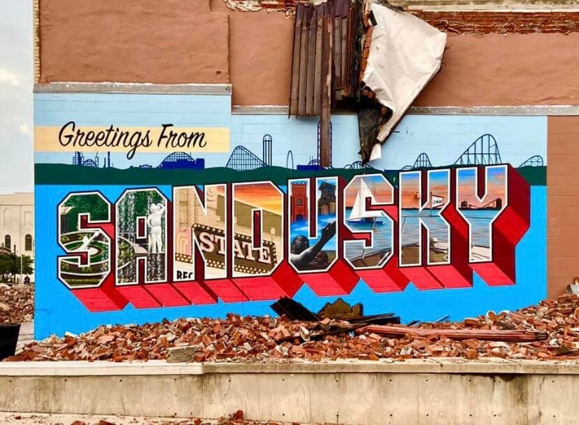 Greetings From Sandusky Mural