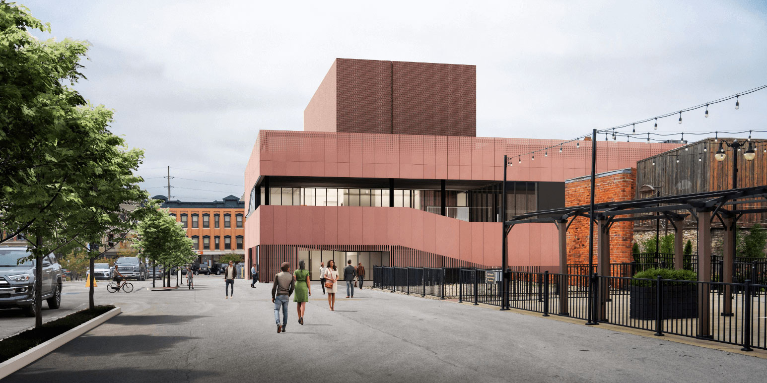 Digital Rendering of West Exterior
